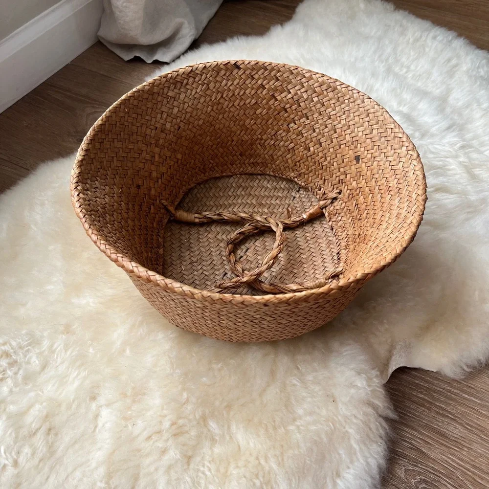 Vintage Woven Basket
